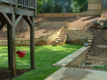 atlanta landscape atlanta retaining walls atlanta landscape